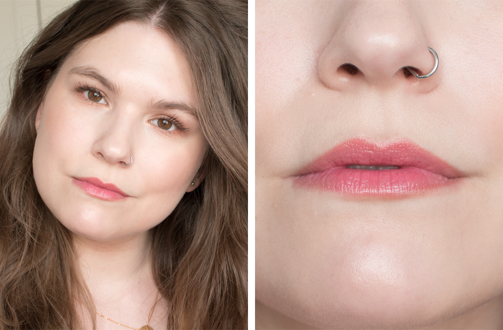 L'Oréal Color Riche Shine lipstick review in 111 Instaheaven or 906 Burnished Blush