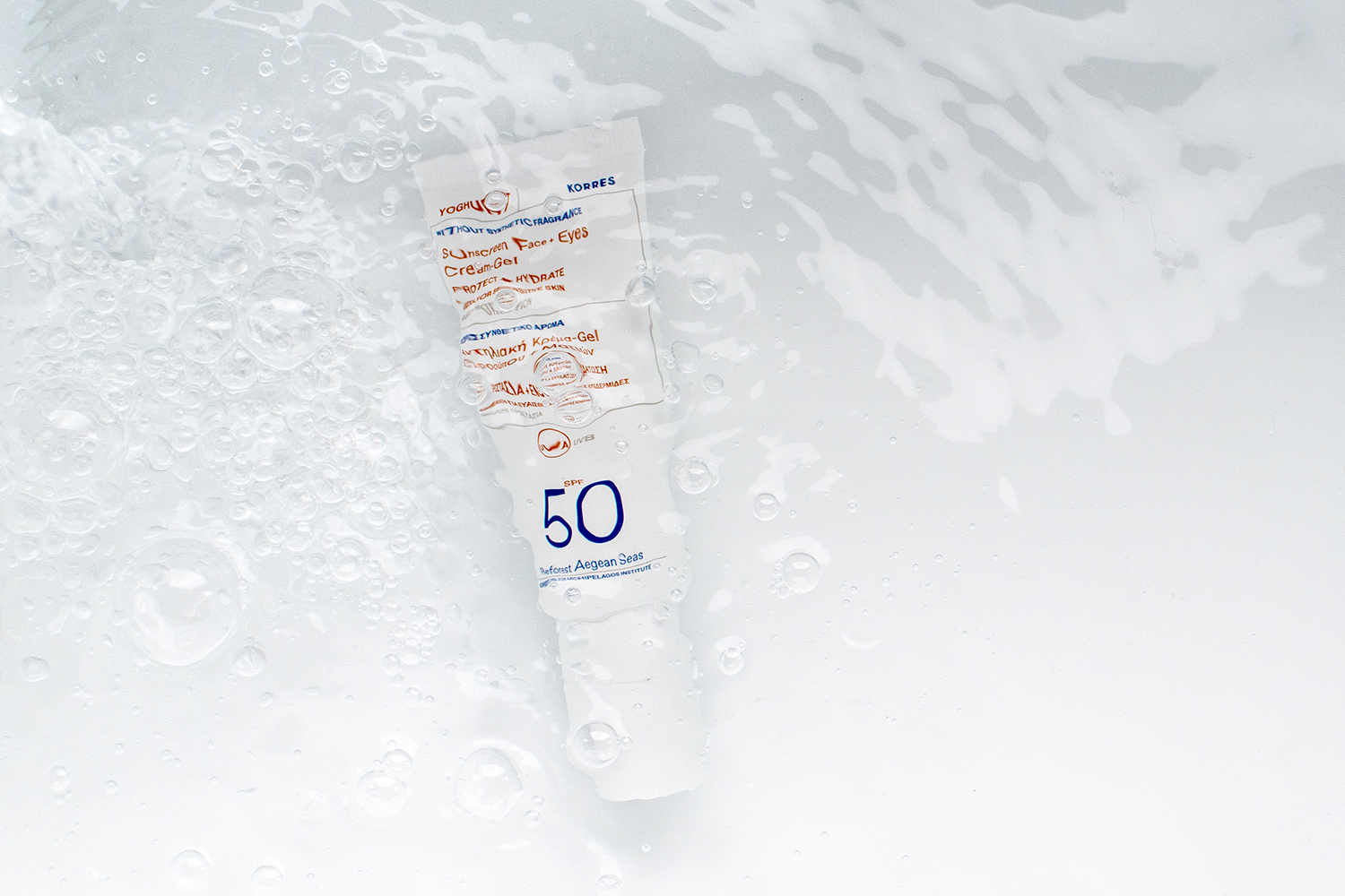 Korres Yoghurt Sunscreen SPF 50 Face & Eyes review